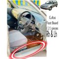 Suzuki Cultus Front Foot Board ( 2 ) Pieces Rhigh And Left Set Foot Board Patti / Floor Patti / Foot paaperi For Suzuki Cultus ( Old Model ). 