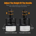 ALIKISSCAFE WDT Tools Rotary 51mm 54mm 58mm Espresso Stirrer Needle Distributor Magnetic Coffee Maker Accessories Barista Tools.