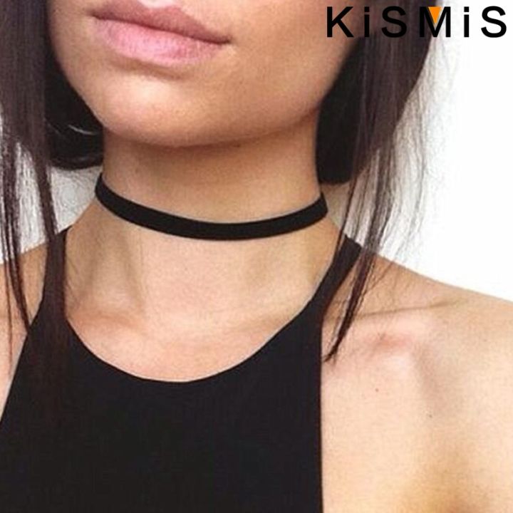 KISMIS%206Pcs/Set%20Black%20Lace%20Chokers%20Necklace%20Set%20Vintage%20Gothic%20Punk%20Elastic%20Necklace%20Women'S%20Jewelry%201Sets%20-%20Image%205