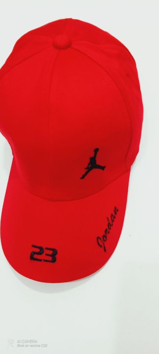 Quality%20jordan%20logo%20red%20colour%20ajestable%20cap%20-%20Image%209