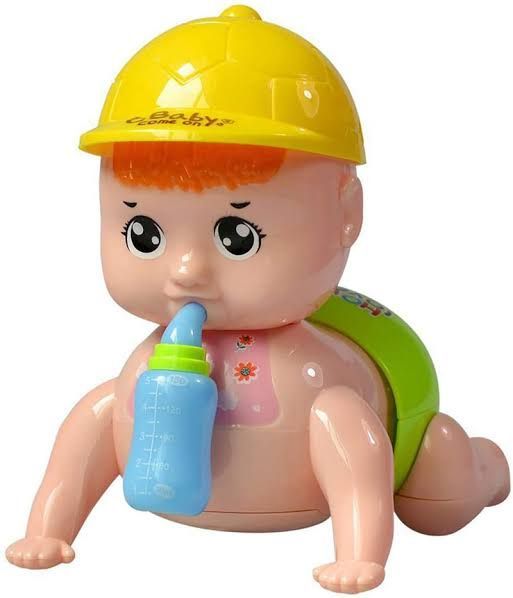 Musical Baby Crawling Toy with 3D Lights & Music Toys for Kids and Babies