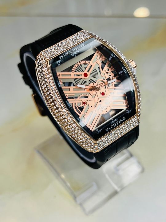 The Heavy Rectangle Iced Dial Watch For Man - Luxurious Watches for Man Fashion Watches
