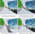 1pcs 1.0-1.5mm Desoldering Mesh Braid Tape Copper Welding Point Solder Remover Wire Soldering Wick Tin Lead Cord Flux. 
