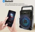 Greatnice GTS 1360 Portable Rechargeable Wireless Bluetooth Speaker With FM Radio USB & SD Card Supported High Quality Sound. 