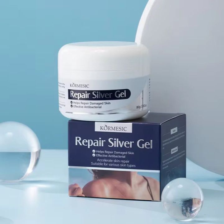 Kormesic%20Repair%20Silver%20Gel%2080g%20%E2%80%93%20Antibacterial%20Skin%20Repair%20Gel%20for%20Damaged%20Skin,%20Acne%20Marks,%20Irritation%20&%20Redness%20Relief%20-%20Image%202