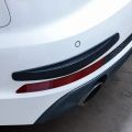 4pcs Car Bumper Protector Strip Universal Car Soft Rubber Front And Rear Corner Cover Guard Lip Strip Sticker Protector. 