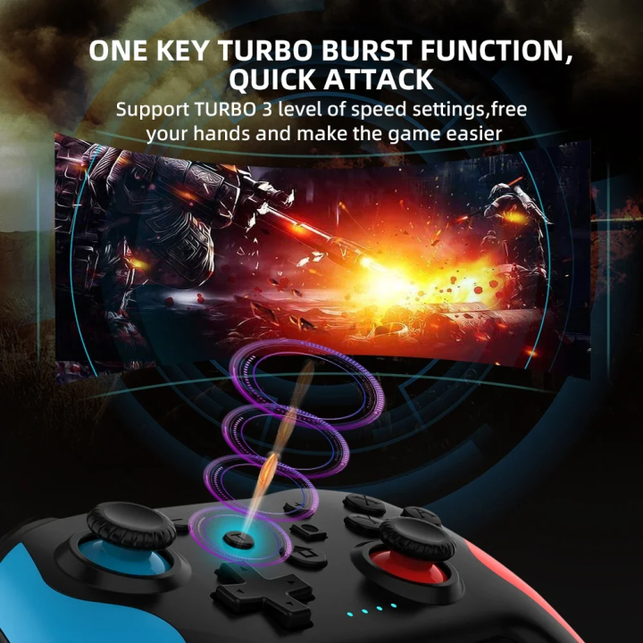 GAMINJA%20Original%20Wireless%20Controller%20BT%20For%20%20Switch%20Pro%20PC%20PS3%20TV%20Box%20Joystick%20Gamepad%20NFC%20Professional%20Lag-Free%20Gamepad%20-%20Image%206