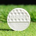 10pcs Golf Flat Balls Swing Trainer Indoor Outdoor Practice To Improve Hit Performance BPQ001. 