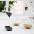 5/15/30/60 Minutes New Nordic Glass Droplet Time Hourglass Timer Creative Home Decoration Crafts Decoration Valentine's Day Gift. 