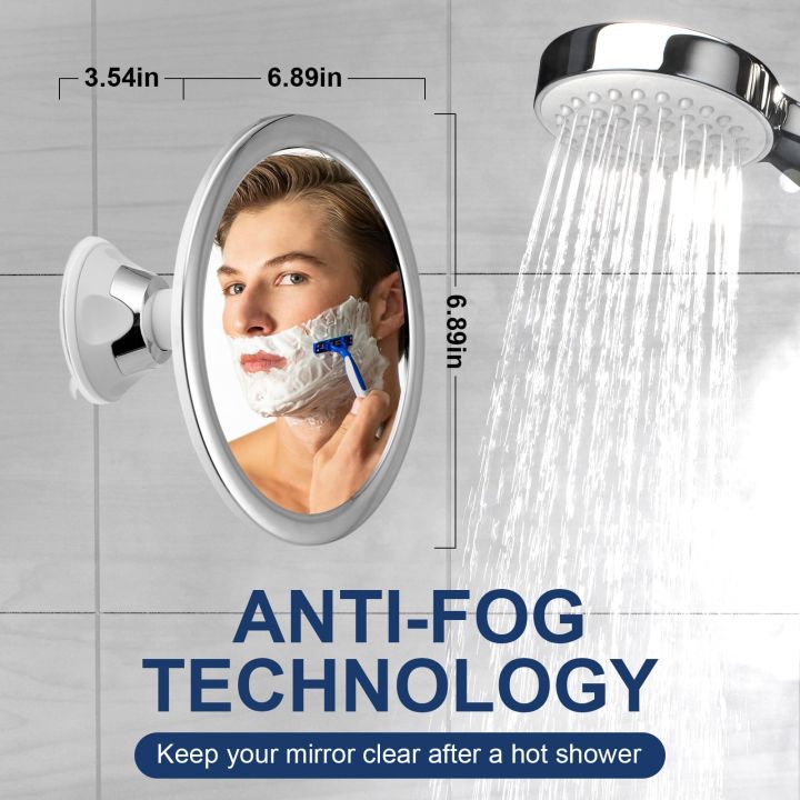 360%C2%B0%20Rotatable%20Shower%20Mirror%20Bathroom%20Fogless%20Makeup%20Mirror%20With%20Holder%20Suction%20Cup%20Anti-Fog%20Mirror%20for%20Shaving%20Makeup%20Showering%20-%20Image%204