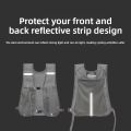 Running Hydration Vest Back pack for Hiking Cycling Marathon Lightweight Water Chest Pack With Phone Storage Pocket. 