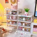 💦Free stickers🌈Multi-function storage box desktop drawer storage rack small drawer box. 