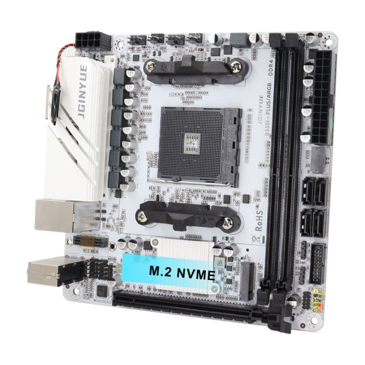 JGINYUE%20B350%20Chip%20MINI-ITX%20AM4%20DDR4%20Motherboard%20Desktop%20Gaming%20AMD%20Motherboard%20B350I-PLUS%20ARGB%20Sata%20NVME%20-%20Image%202