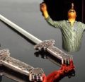 Magical toy sword funny magic telescope sword যাদু দেখানোর তরোয়াল.