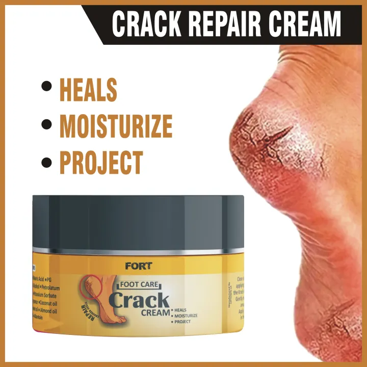 FORT Anti Crack Foot Cream Heel Cracked Repair Cream Hand Mositurizing Removal Callus Dead Skin Hands Feet Care Cream