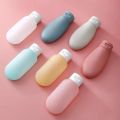 3Pcs/Set Refillable Bottle 60ml 100ml Silicone Lotion Container Squeeze Tube Empty Bottle Portable Travel Shampoo Bottle. 
