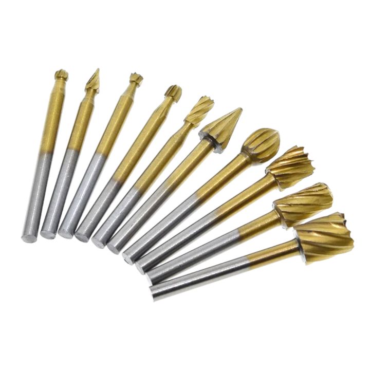 Drill Router Kit Pack of 10 - 1/8