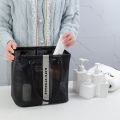 Large/small Shower Bag Portable Toiletry Bag Men's Dental Supplies Mesh Toiletry Bag Basket Women's Travel Storage Basket. 