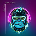 Monkey Gamer Neon Sign USB Dimmable LED Neon Light for Bedroom Gaming Room Bar Pub Room Decoration PC Gamer Gifts for Men. 