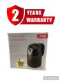 Uk lot imported Silver crest Logik 1.7L jet black cordless kettle. 
