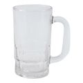 Transparent Alpha Beer Mug Set of 6. 
