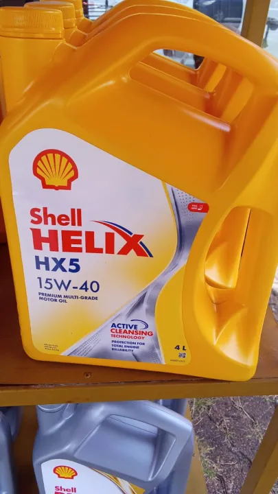 Shell%201%20x%204%20liter%20can%20of%20Helix%20HX5%20Premium%20Multigrade%20Engine%20Oil%20for%20High%20Engine%20Protection%20-%20Image%202