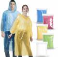 Easy to Carry Emergency Waterproof Raincoat for Men's and Women's Disposable. 