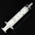 10x Disposable Plastic 5ml Injector Syringe No Needle for Lab Nutrient Measuring Small Pet Food Feeder (Without needle). 