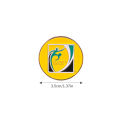 1 side pick football training referee side toss Football match Hard metal side coins football AIDS.