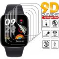 9D Curved TPU Hydrogel Film For Redmi Watch 4 HD Clear Soft Screen Protector For Redmi Watch 4 SmartWatch Not Glass. 