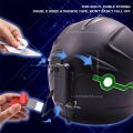 Warning Lights Motorcycle Helmet LED Night Riding Helmet Motor Cold Light Strip EL Waterproof Sticker 4 Flashing Accessories. 