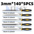 5pcs Carving Tools Mini File Set Microtech Needle File Stuffed Woodworking File Hobby Craft Diy Clip Metal File Flat. 