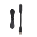 USB Portable Flexible Mini Fan for Mobile/PC/Laptop/Notebook/Charger Summer Travel Cooler - 1 Piece.