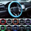 Silicone Steering Wheel Cover Ultra-thin Anti-slip Steering Wheel Cover Soft Silicone Accessories Universal Steering Wheel Cover. 