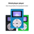 Metal Clip with Screen MP3 Music Player Mini Portable Clip MP3 Student Walkman MP3. 