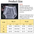 New Design Side Snap Button Sand Transparent Adult Diaper Reusable Washable Waterproof Underwear Noiseless Outer/Inner Wear.