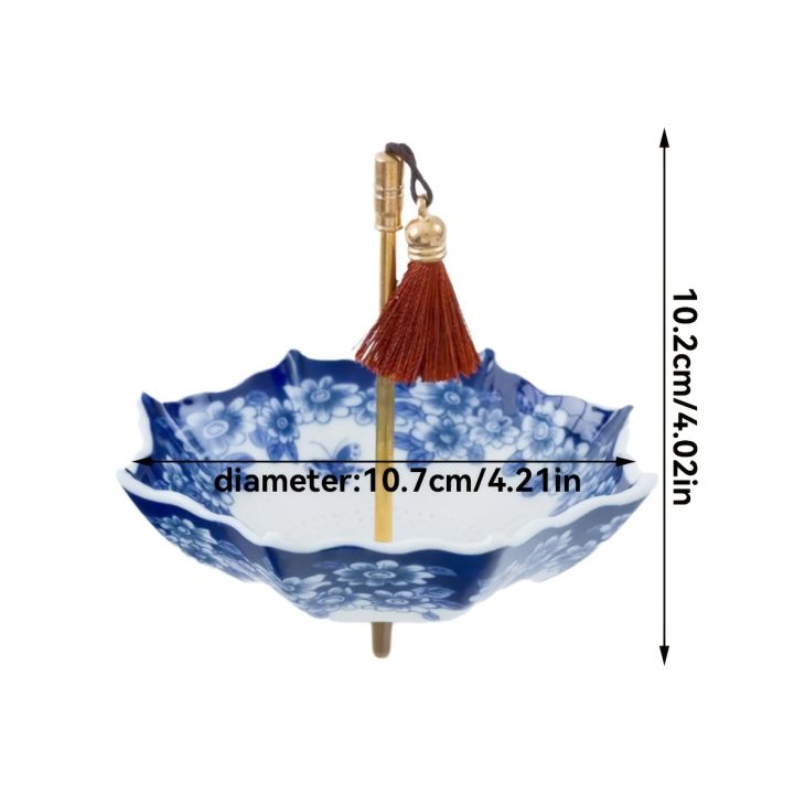 1pc%20Ceramic%20Tea%20Strainer%20-%20Blue%20&%20White%20Umbrella%20Design%20with%20Tassel,%20Compact%20for%20Office/Home%20Decor,for%20Kung%20Fu%20Tea%20Sets%20-%20Image%206
