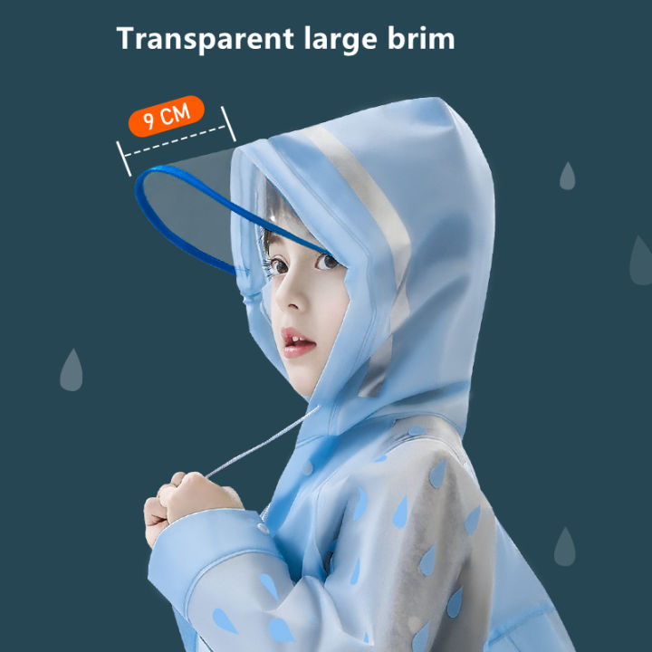 Children%20Raincoat%20Girls%20Boys%20School%20Students%20Backpack%20Location%20Waterproof%20Cartoon%20Rainwear%20For%202-12%20Years%20Old%20Kids%20-%20Image%203