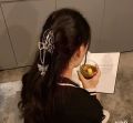Women Geometric Girls Clamps Fashion Metal Hair Crab Cross Hair Clips Headband Hairpin Fashion Hair Accessories. 