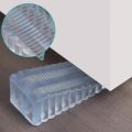 2/6pcs Transparent Door Plugs, Anti-Collision Safety Door Stops, Household Door Stopper, Fixed Collision Block.