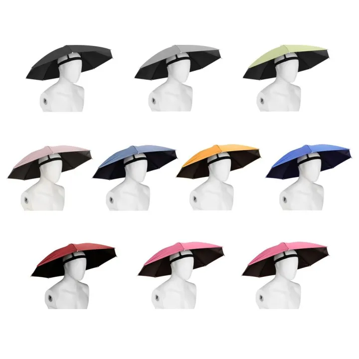 Foldable%20Head%20Umbrella%20Hat%20Windproof%20Fishing%20Head%20Wearing%20Sunshade%20Rain%20Gear%20Outdoor%20Portable%20Umbrella%20Camping%20Beach%20Head%20Hats%20-%20Image%204