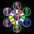 Glow in The Dark Artificial Jellyfish for Fish Tank Luminous Swimming Aquarium Decoration Ocean Themed Ornament Fake Jelly Fish.