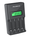 PUJIAMX AA/AAA Rechargeable Battery Charger LCD Display Portable Adapter USB Cable TypeC Batteries Interface Fast Charging Tool. 