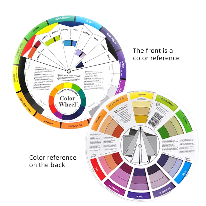 %E2%80%8B%E2%80%8B12%20Color%20Mixing%20Guide%20Wheel%20Rotatable%20Paper%20Card,%20for%20Nail%20Pigment%20Tattoo%20Ink%20&%20Microblading%20Makeup%20Blending%20Chart%20Matching%20Su%20-%20Image%206