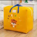 Large Capacity Quilt Storage Bag – Non-Woven Bedding Organizer with Handles for Blankets, Clothes & Baby Quilts (39x48x18 cm). 