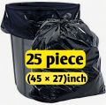 High Quality Black (45" X27") 10PCS Trash Bag / Poly Bag / Garbage Bag / Moyla Felar Bag / Polibag. 