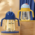Baby Water Cup Straw Cute Anti-Choking Kindergarten Children Water Cup With Gravity Ball Duckbill Cup Infant Drinking Cup. 