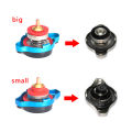 Car Motorcycle Styling Thermo Radiator Cap Tank Cover Water Temperature Gauge with Utility Safe 0.9 Bar/ 1.1 Bar/1.3 Bar. 