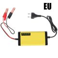 12V 2A Car Battery Charger 220V Power Puls Repair Charger Wet Dry Lead Acid Battery LED Display Moto Truck Battery Charger. 