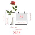 ame4 july independent day hat artificial rose flower hanging vases decoration bottle. 